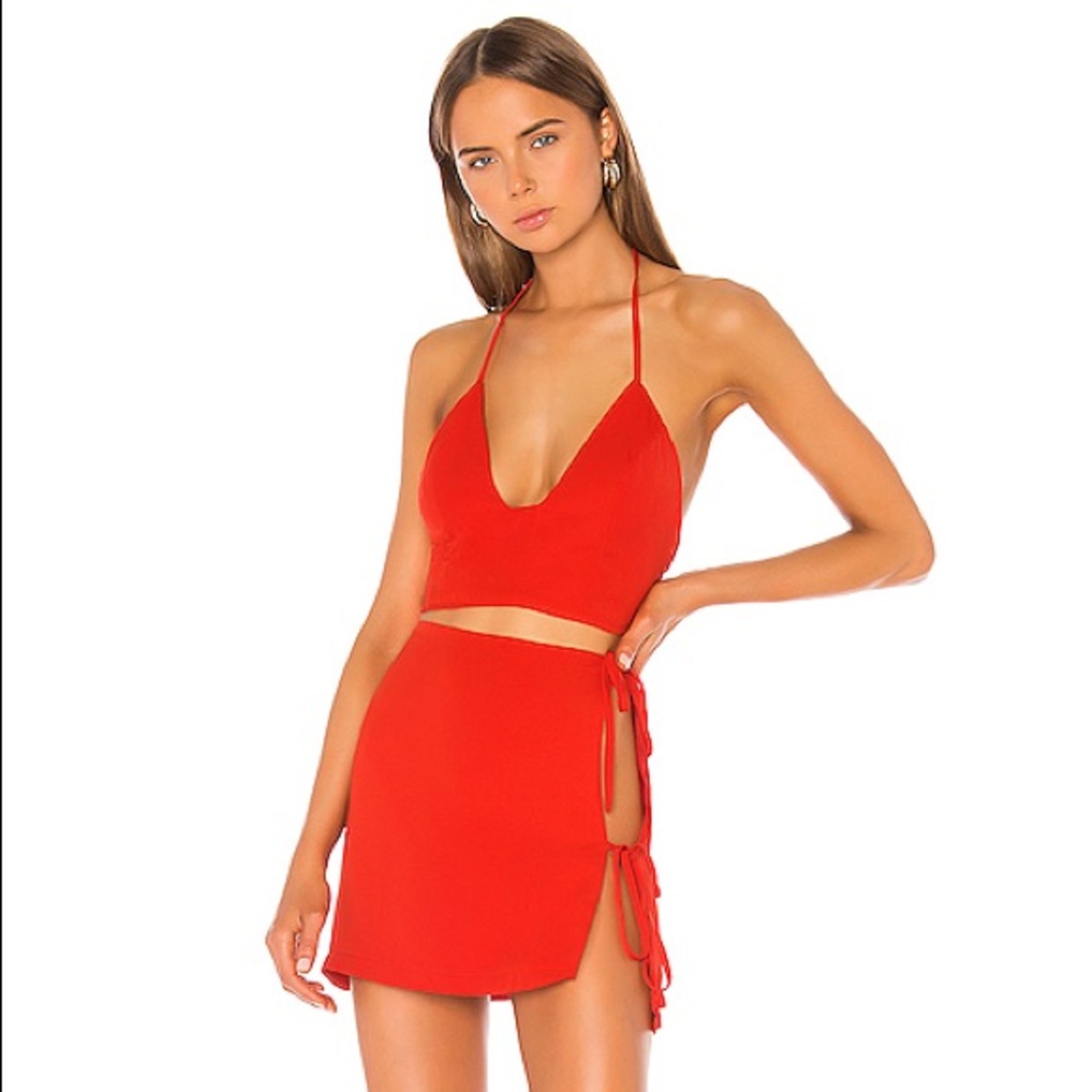 Superdown skirt set